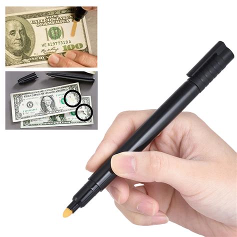 Counterfeit Money Detector Pen How Does It Work - Best used in highly lit point of sale ...