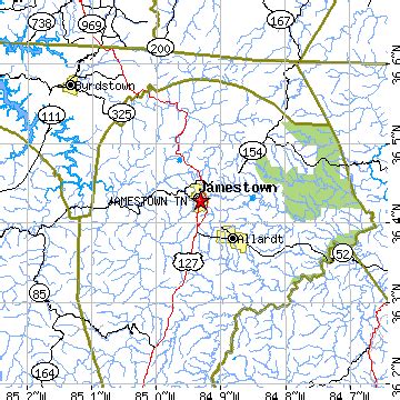 Jamestown, Tennessee (TN) ~ population data, races, housing & economy