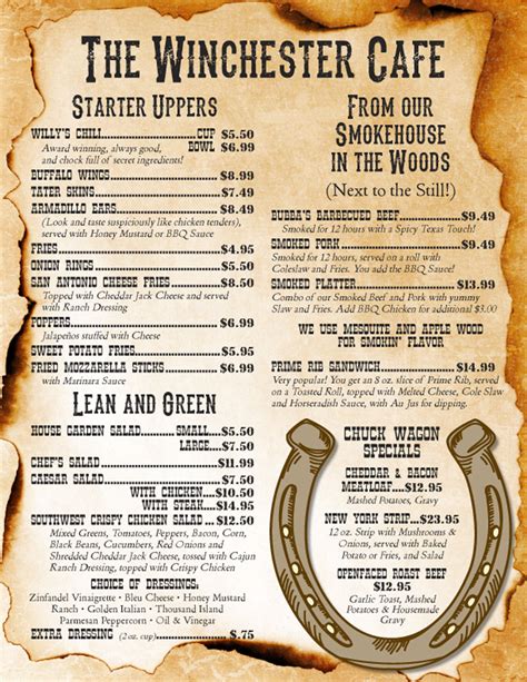 BBQ, Tex-Mex, Steaks, Burgers & More on Winchester Cafe's Menu - Portland, CT