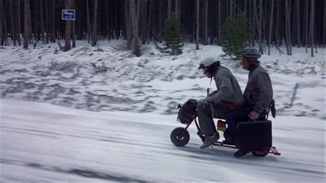 Dumb And Dumber Frozen On Bike