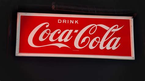 Coca-Cola Tin Sign at The Eddie Vannoy Collection 2020 as L573 - Mecum ...