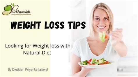 6 Successful Weight Loss Tips - Diet2Nourish