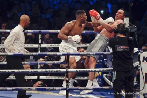 Five Years Ago, Anthony Joshua Defeated Wladimir Klitschko In An Epic ...