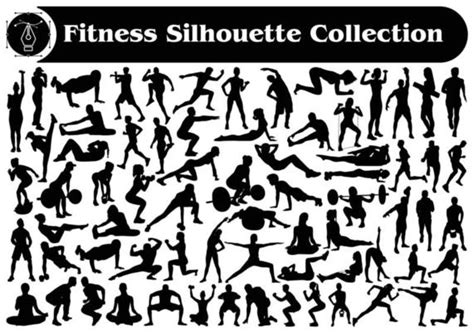 Workout Silhouette Vector Art, Icons, and Graphics for Free Download