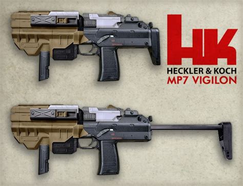 10+ images about Heckler & Koch MP7 on Pinterest | Pistols, Pain d ...