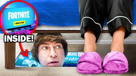 I Built a Secret Gaming Room to Hide From My Sister! - YouTube