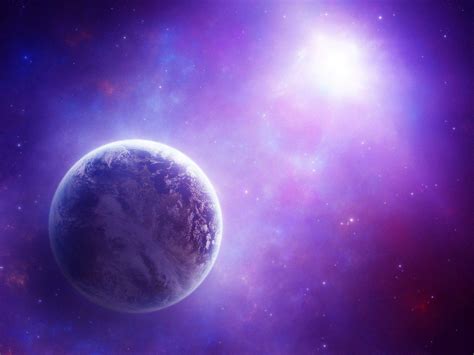 Purple Planet Wallpapers - Top Free Purple Planet Backgrounds - WallpaperAccess