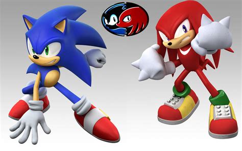 Sonic and Knuckles by MegaRed on DeviantArt