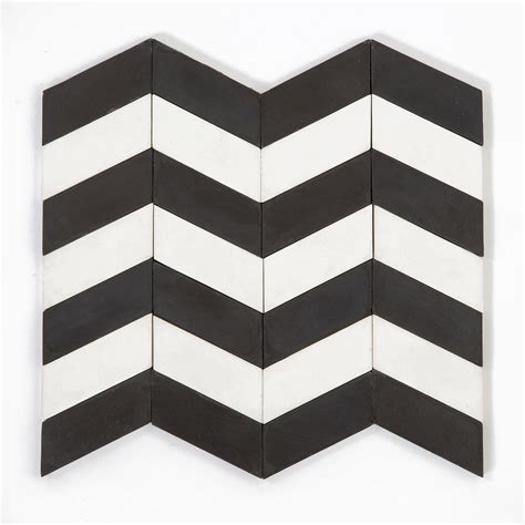 Long-Chevron-Waves-black-white | Architonic