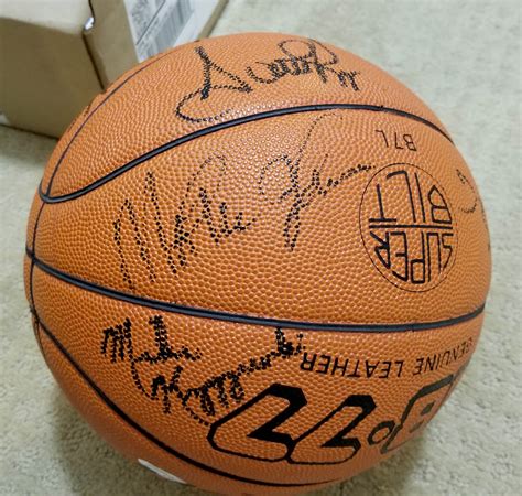 Autographed 1992 Dream Team Basketball — Collectors Universe