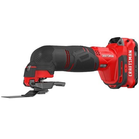 CRAFTSMAN V20 20-volt Max Cordless Variable 15-Piece Oscillating Multi ...