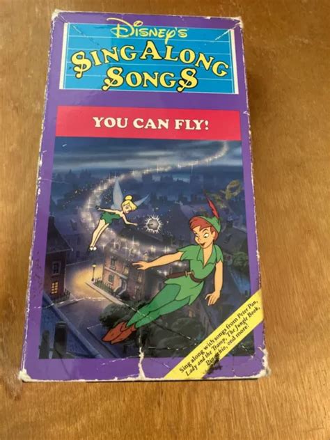 DISNEYS SING ALONG Songs - Peter Pan: You Can Fly (VHS, 1993) EUR 5,68 ...