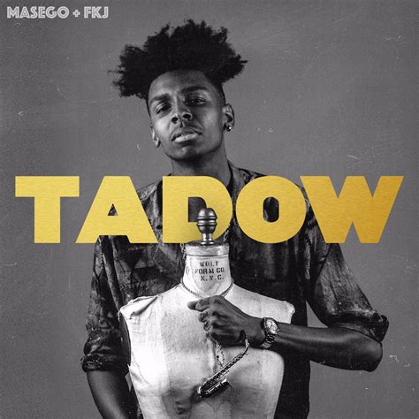 Stream Masego & FKJ 'Tadow' New Song | Music album cover, Iconic album ...