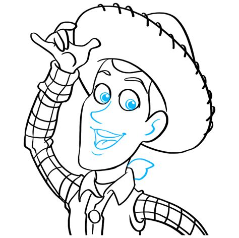 How to Draw Woody from Toy Story - Really Easy Drawing Tutorial