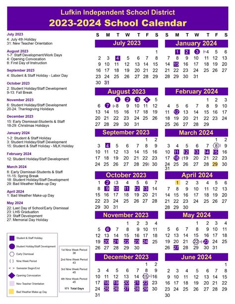 Board approves 2023-24 school calendar | Lufkin ISD