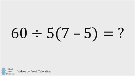 Why does the solution to this simple mathematical operation change ...