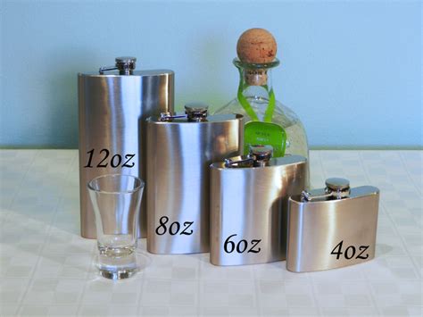 Flask Sizes and Shapes of Flasks | The Flask Store