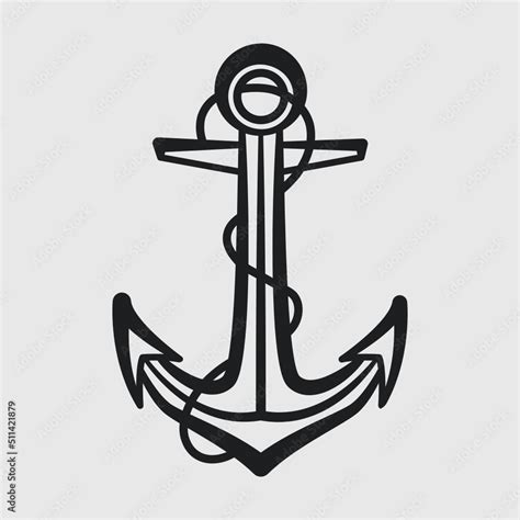 Anchor Ship Outline SVG Bundle Cut File, Anchor Svg, Boat Anchor Svg, Nautical Svg, Anchor ...