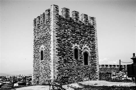 Skopje Fortress (Skopsko Kale) in the center of Skopje, Macedonia