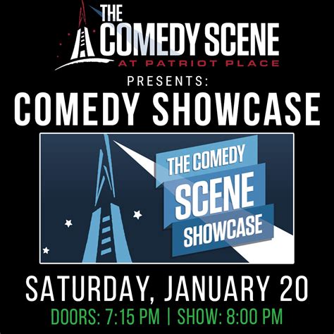 The Comedy Scene Showcase at The Comedy Scene | Patriot Place