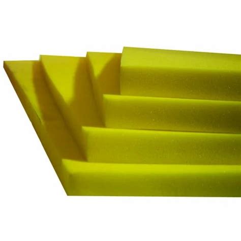 Yellow Low Density PU Foam, Size: 3*6, Thickness: 2 Inch at Rs 7400/piece in Mumbai