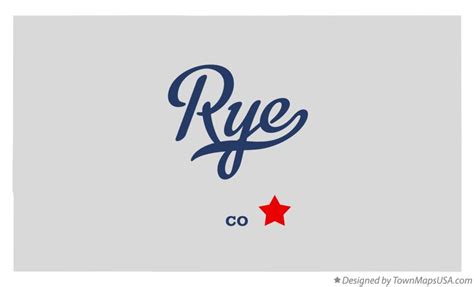 Map of Rye, CO, Colorado