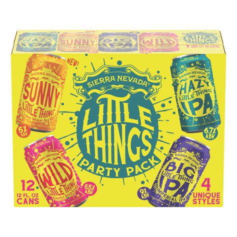 Save on Sierra Nevada Little Things Beer Party Pack - 12 pk Order ...