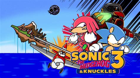 Sonic the Hedgehog 3 Knuckles (1994) by RandomRedEngine on DeviantArt