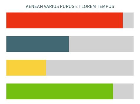 Premium Vector | Bar chart Color business data Infographic element