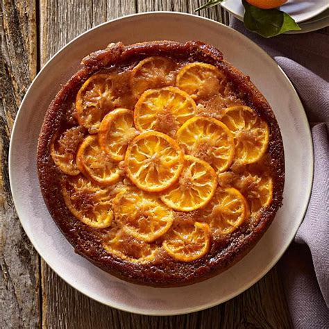 Tangerine Upside-Down Cake Recipe | EatingWell