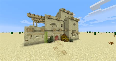 First time building with sandstone in years : r/Minecraft