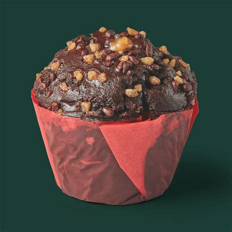 Chocolate & Caramel Muffin (Plant Based) | Starbucks