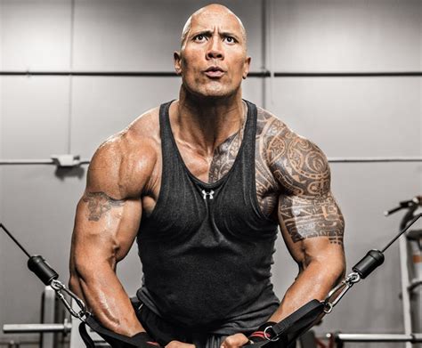 Dwayne The Rock Johnson’s Workout Routine, Diet Plan, Body Stats | Born ...