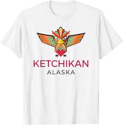 Ketchikan Alaska Souvenirs Totem Pole T-Shirt - Walmart.com