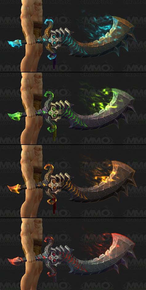 Legion - Artifact Weapon Models - MMO-Champion