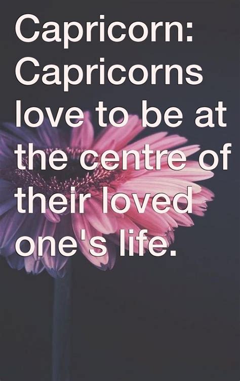 Capricorn: Capricorns love to be at the centre of their loved one's life. | First love, Zodiac ...