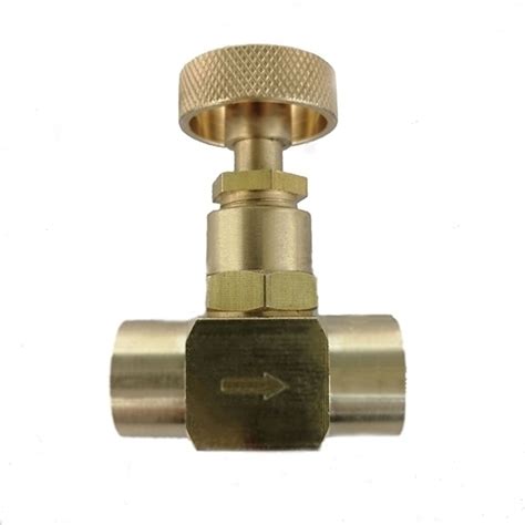 3/8" NPT Brass Needle Valve, DN10 | ATO.com