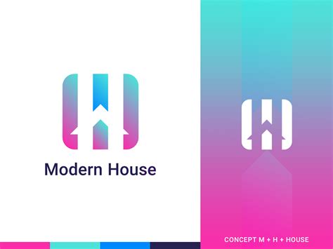 Modern House Logo by Hasanuzzaman on Dribbble