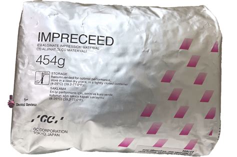 Impreceed Alginate Impression Material (GC) - Your Dental Review