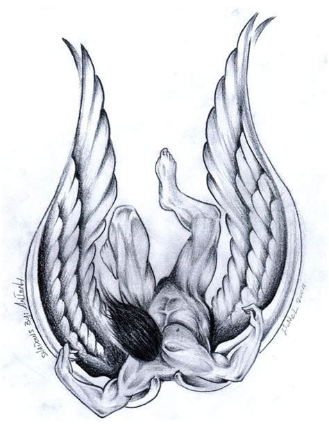 Fallen Angel Drawing at GetDrawings | Free download