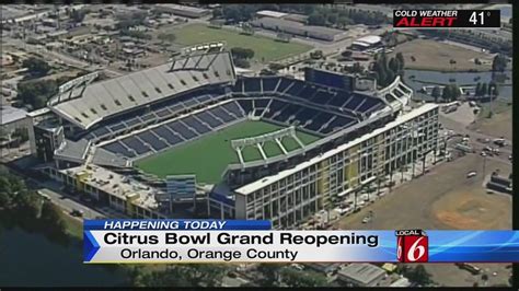 Renovated Citrus Bowl opens in Orlando