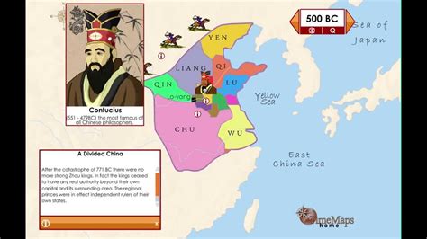 Ancient China Topic TimeMap - YouTube