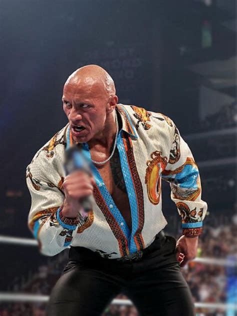 The Rock WWE Versace Shirt - Jacket Hub