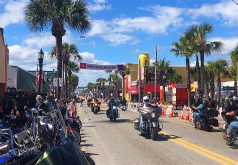 Daytona Beach Bike Week Motorcycle Rally Stock Photo Download Image Now Motorcycle, Rally Car ...