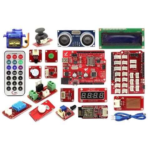 Elecrow Upgraded Advanced Kit for Arduino Fans DIY Study Makers Learn Suite Kits with User Guide ...