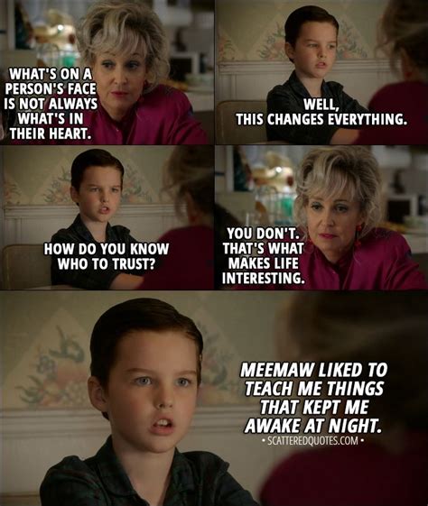 100+ Best 'Young Sheldon' Quotes: "Mighty Little Man." | Scattered ...