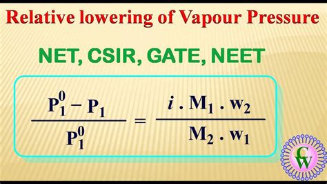 Vapor Pressure Equation