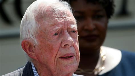 Jimmy Carter hospitalized after fall at Georgia home | khou.com