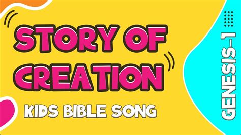 Creation - kids bible song on Genesis 1 - the creation story. Christian ...