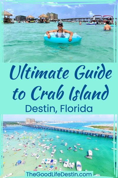 Crab Island Destin Florida Map - Sarah Cornelle